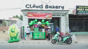 Quầy Bánh mì que Đà Lạt Dalabami tại điểm bán