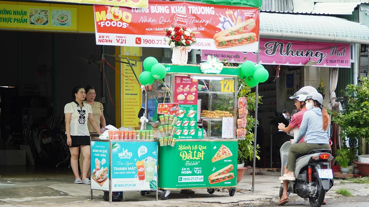 Điểm bán Dalabami thực tế khi tìm hiểu có nên kinh doanh nhượng quyền bánh mì