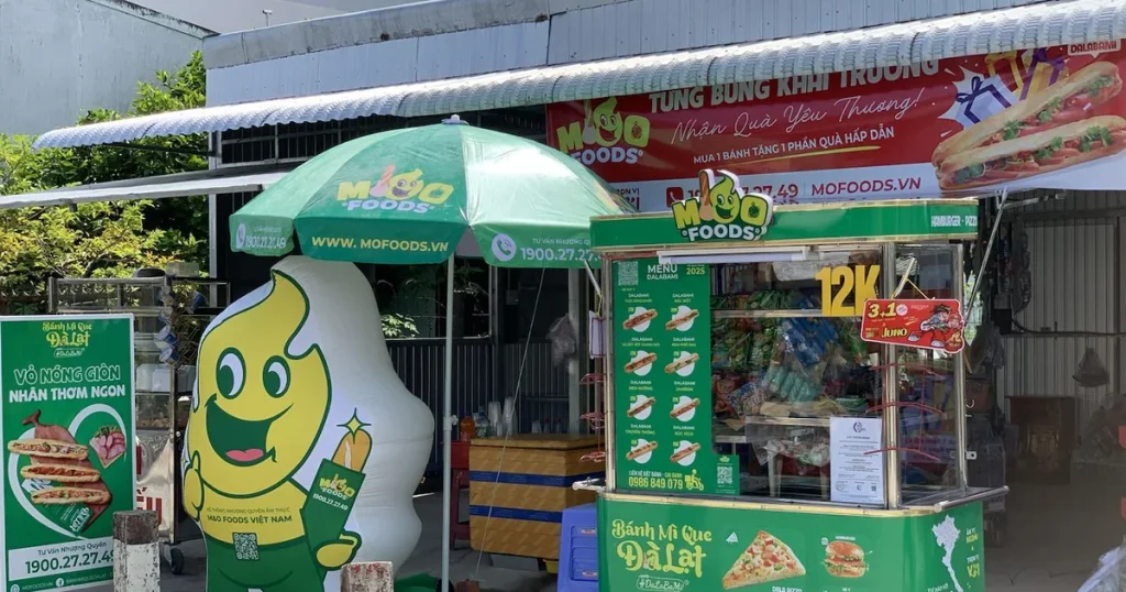 Điểm bán Bánh Mì Que Đà Lạt - Dalabami của MOFOODS